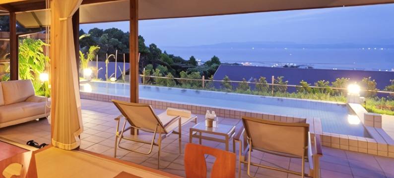 指宿温泉 温泉水泳池与夫妇露天风吕的秘境旅馆 悠离庵(Onsensui Pool & Fufu Rotenburo No Hanareyado Yurian)图片