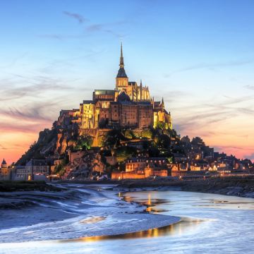 法国鲁昂+下诺曼底+圣米歇尔山+巴黎+勒芒9日8晚私家团