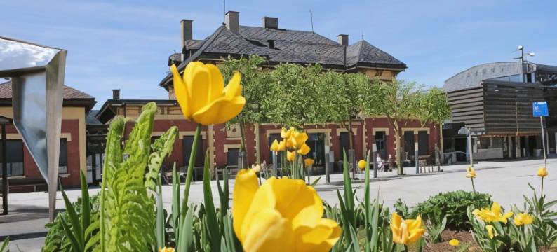 利勒哈默尔斯塔斯霍宁酒店及青年旅馆(Lillehammer Stasjonen Hotel)图片