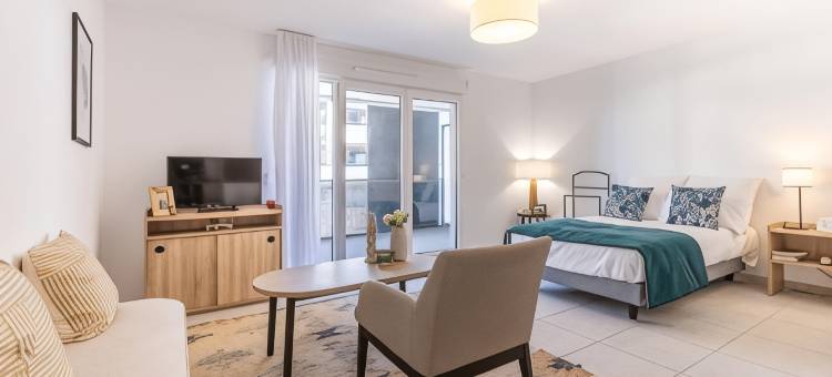 Zenao 公寓酒店 维尔纽夫-卢贝(Zenao Appart'hôtels Villeneuve Loubet)图片