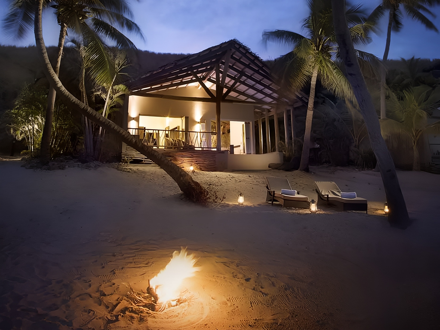 Tadrai Island Resort Over view