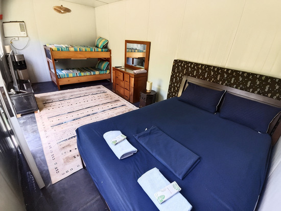 Calicoan Surf Retreat Container Van- family room