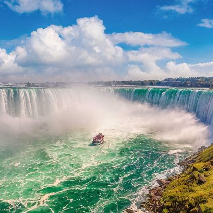 加拿大尼亚加拉瀑布+多伦多2日1晚跟团游