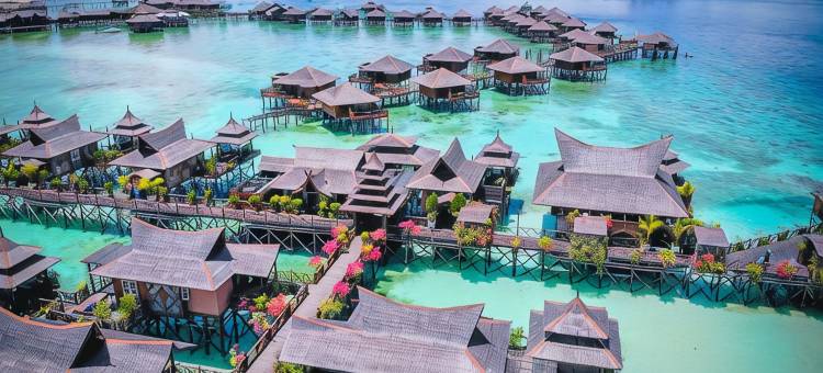 马步岛水上屋度假村(Mabul Water Bungalows)图片