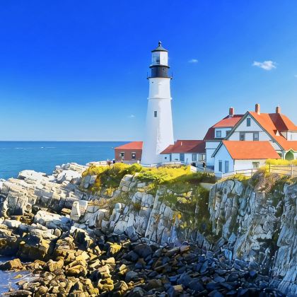 美国阿科底亚国家公园2日1晚跟团游