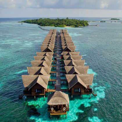 马尔代夫白金岛Hudhuranfushi7日5晚自由行