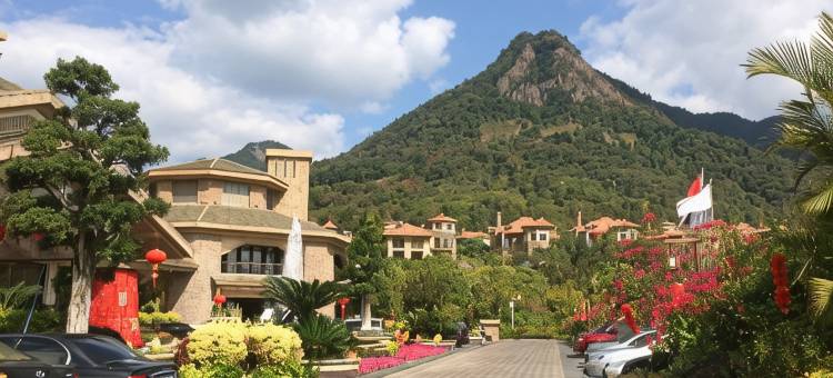 广州增城锦绣健康山谷泳池温泉别墅图片