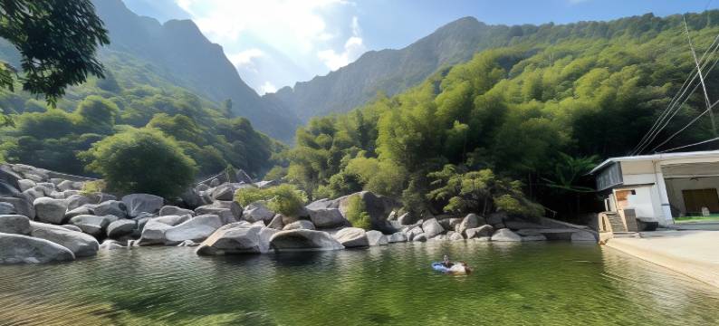 芦溪天池山庄客栈图片