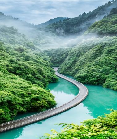 6日5晚 • 8人小團純玩 直飛恩施，網紅獅子關S浮橋，恩施大峽谷 屏山峽谷 浪漫宣恩，貢水竹筏 觀西蘭卡普民族演出 ｜甄選5鉆酒店｜1V1管家
