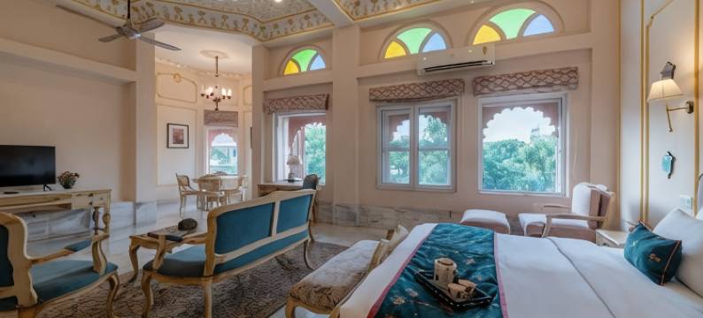 乌迈德宫 - 有机度假胜地(Umaid Palace - Luxury Resort Near Jaipur Close to Bhangarh & Chand Baori Stepwell Abhaneri)图片