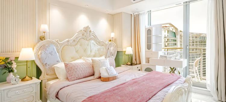 Luxury 2BR Deluxe Azure Resort Beachview Suite with Bathtub & Smart toilet图片