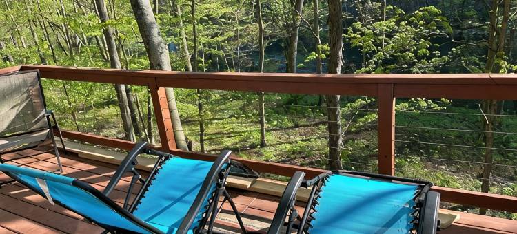 宾州贝德福德县河畔绝美树屋,(Spectacular Riverfront Treehouse in Beautiful Bedford County, PA,)图片