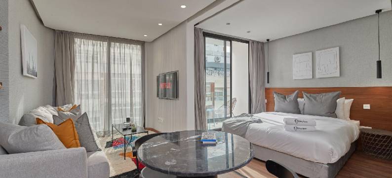 斯泰赫尔卡萨布兰卡-帕尔米耶-埃克塞克尤提夫雷西登斯(Stayhere Casablanca - Palmier - Executive Residence)图片