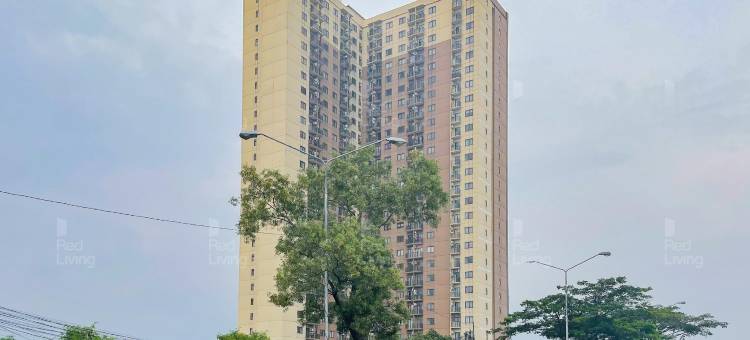 红居公寓塔曼萨里全景-桑图伊代理(RedLiving Apartemen Tamansari Panoramic - Santuy Agency Lobby P1 9)图片