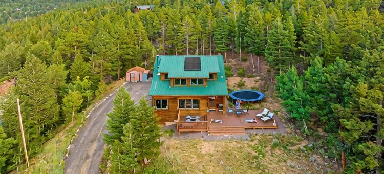 Solar Pwd Peaceful Mtn Retreat~Fire Pit~Ev Charger~Cornhole~Foosball~Starlink~AC图片