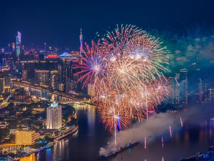 廣州新春燈會璀璨啟幕