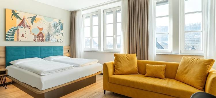 民宿酒店阿尔布施塔特-中央火车站(B&B Hotel Albstadt-Hbf)图片
