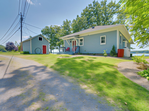 Sodus湾滨水度假屋：黄金地段！