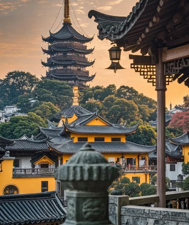 8D7N • China + Shanghai + Suzhou + Wuxi + Nanjing + Hangzhou + Wuzhen