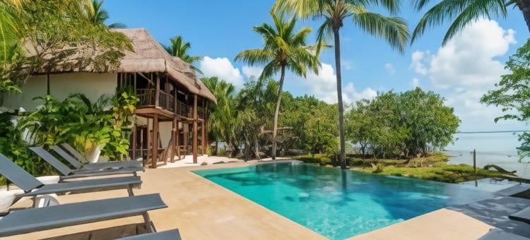 阿祖莱亚巴卡拉酒店和水疗中心 - 泻湖前(Hotel Azulea Bacalar - Lagoon Front)图片