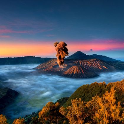 巴厘岛+布罗莫火山+伊真火山+佩妮达岛+科莫多10日8晚私家团