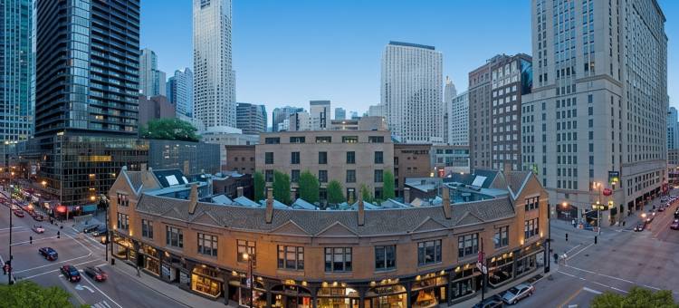 芝加哥市市区北岸希尔顿安泊酒店(Embassy Suites by Hilton Chicago Downtown River North)图片