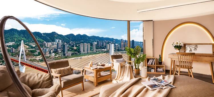 逅舍House·高空江景民宿(解放碑洪崖洞店)图片