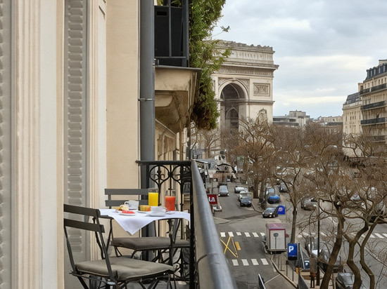 巴黎凯旋门星形广场摄政酒店