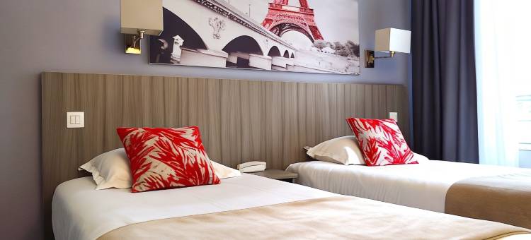 巴黎蒙帕纳斯阿维雅蓝宝石酒店(Avia Hôtel Saphir Montparnasse)图片