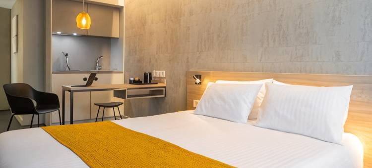 库尔布瓦勒地方士 37 号旅馆(Aparthotel 37 Lodge Courbevoie Paris La Défense)图片