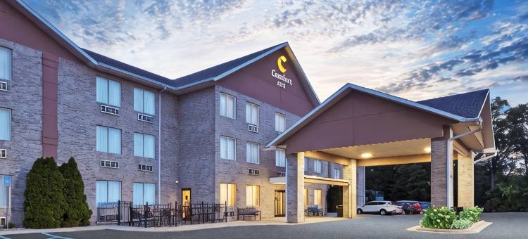 白厅舒适酒店 - 近密歇根冒险乐园(Comfort Inn Whitehall Near Michigan's Adventure)图片