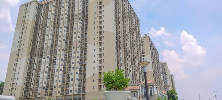 2Br Corner with South and East View at Podomoro Golf View Apartment by Travelio图片