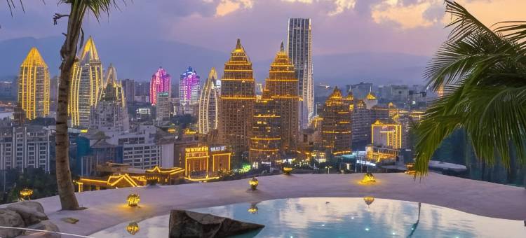 西双版纳景洪椿山夕上SAND POOL半山度假别苑图片