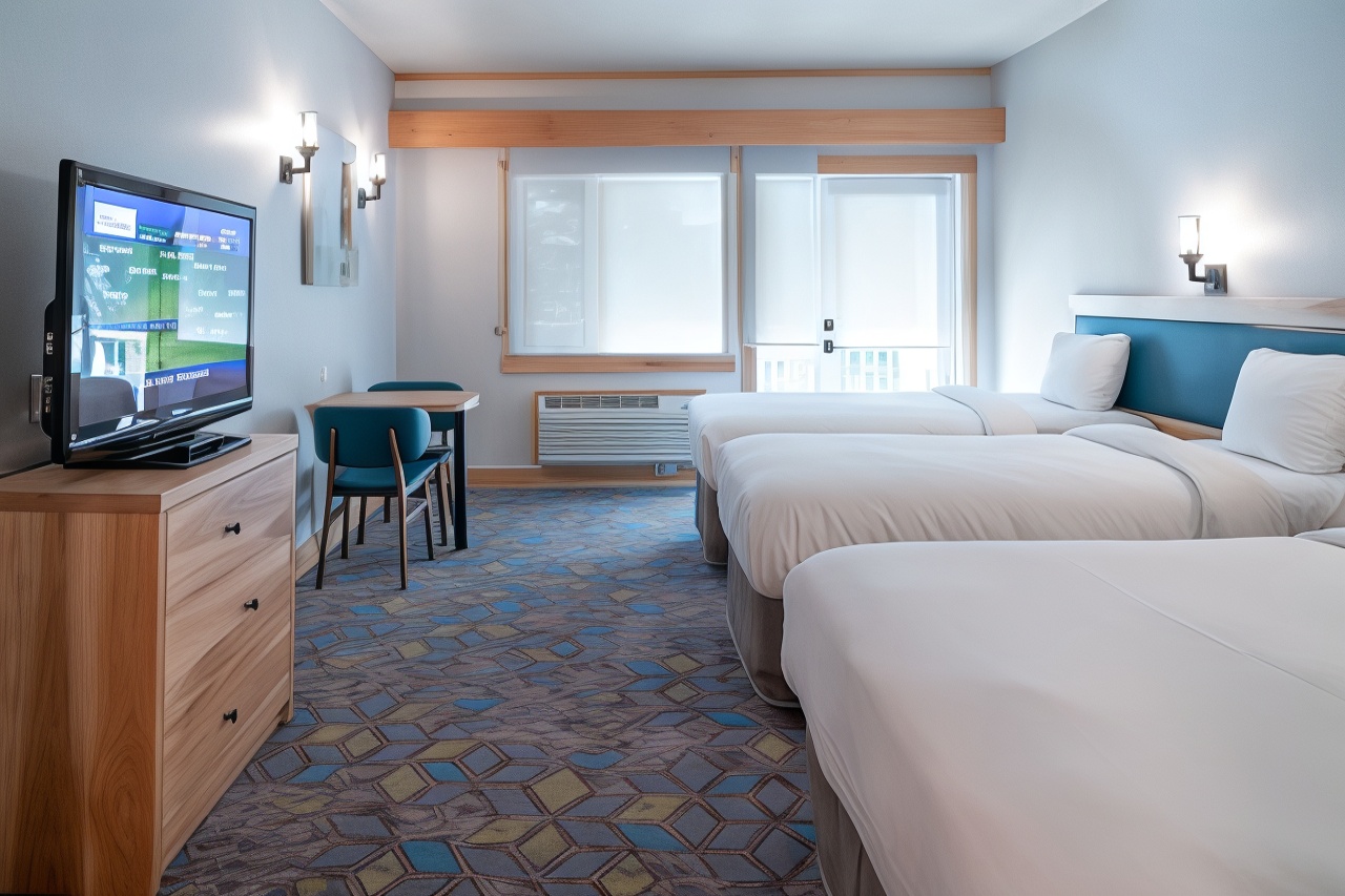 Tunnel Mountain ResortOver view