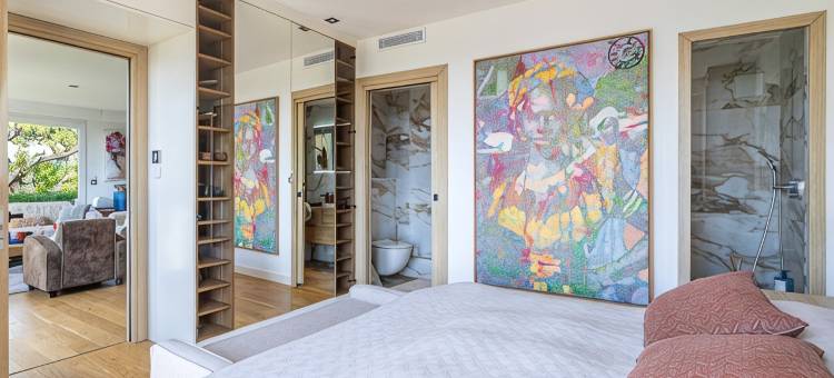 坎城的现代公寓，带海景 - 空调 - 两卧室 - 4人(Modern flat with sea view - AC- 2BR- 4P - Cannes)图片
