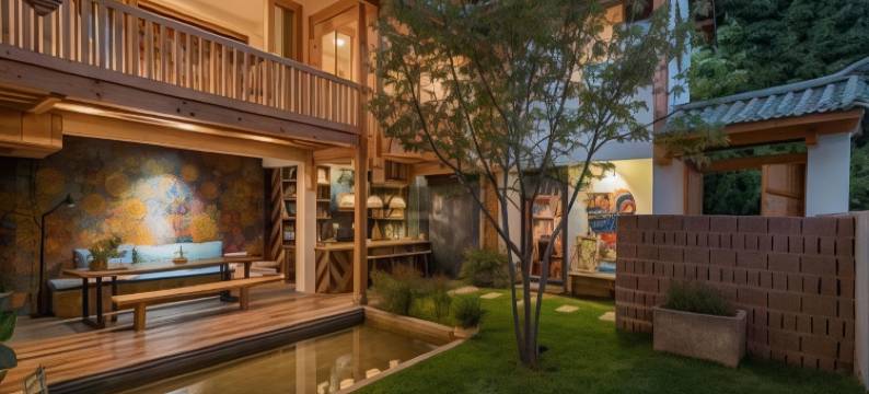 沙溪坡上村花隐世民宿图片