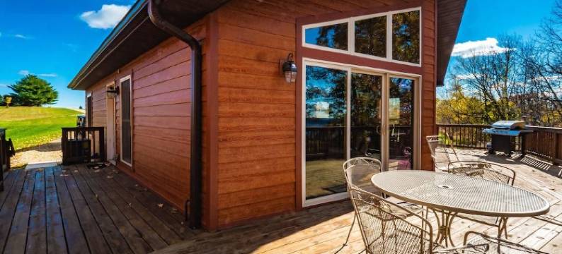 Sunset Riverview Cabin Hot Tub Fireplace, Luxury Cabin with Stunning River Views图片