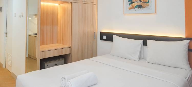 Basic Studio Apartment at Tamansari Skylounge Makassar By Travelio图片