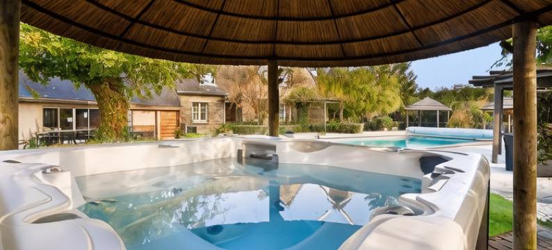 木轮磨坊庄园酒店 - 餐厅和水疗中心(Logis Hôtel Domaine du Moulin Cavier - Restaurants & Spa)图片