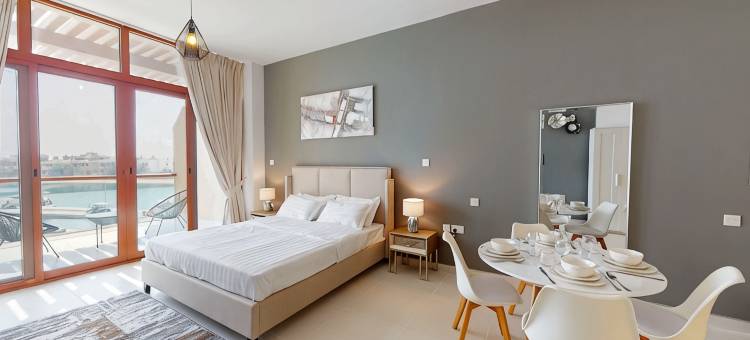 Tanin-带海景的发光工作室，靠近阿拉伯塔(Tanin - Glowing Studio with Sea View Near Burj AlArab)图片