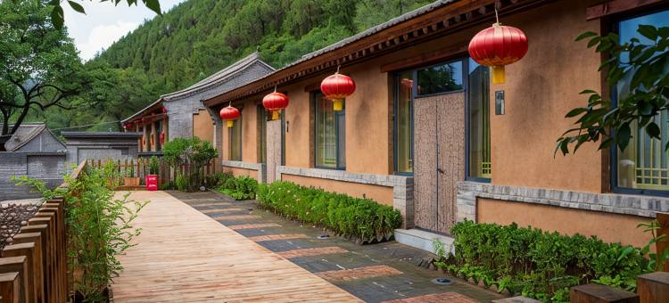 阜平骆驼湾小院图片