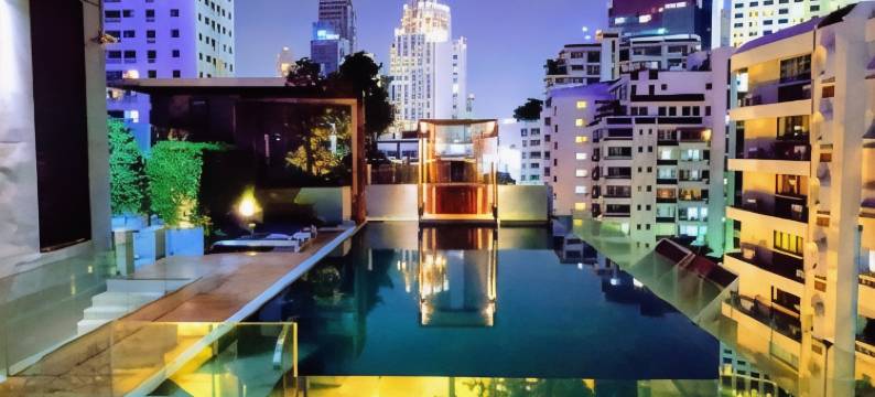 Stylish 1 Bedroom, Nice Pool,BTS Asok, Sukhumvit图片
