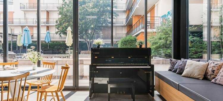 普利维洛奇格勒诺布尔小屋酒店(Apparthotel le Hüb Grenoble)图片
