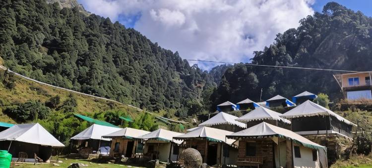 楚普塔河畔营地(River side camp chopta)图片