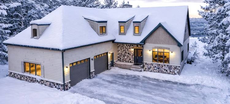 Sleeps 20-Lake Views-Ski-Golf-Game Room-Arcades-Sauna-Jacuzzi-Playground-Firepit图片