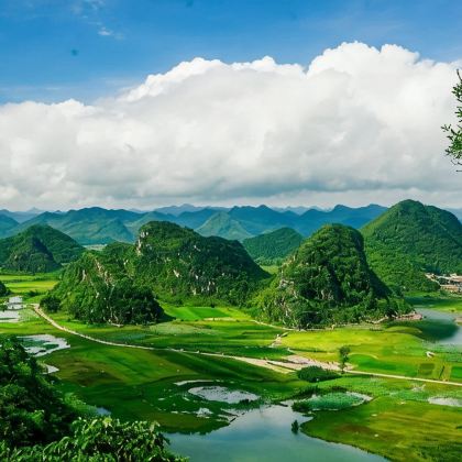 昆明+抚仙湖+建水+元阳+碧色寨风景区+普者黑景区+弥勒7日6晚拼小团