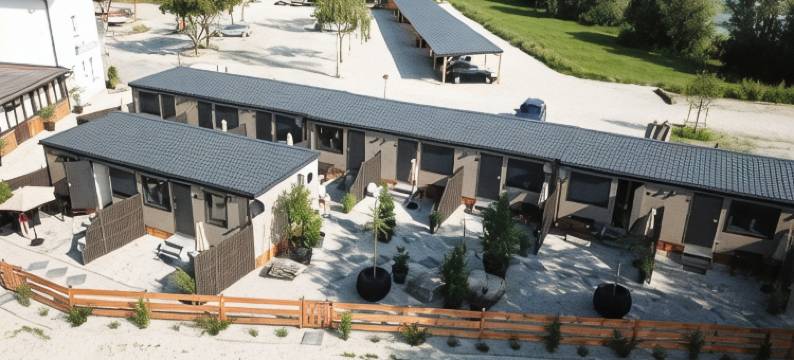 希豪斯马明格酒店(Seehaus Mamming - Hotel - Schlaffässer - Biergarten - Camping)图片