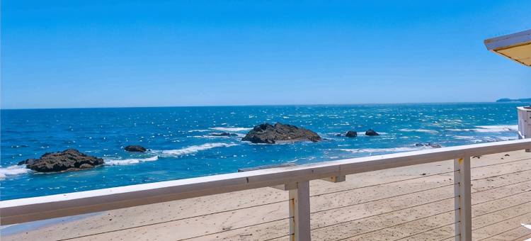 马里布路海滨度假屋直通海滩(Malibu Road Ocean Front House Direct Beach Access)图片