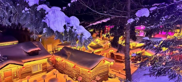 雪谷·瑞雪Snow·冬月绘漫旅行美宿(雪谷风景区店)图片