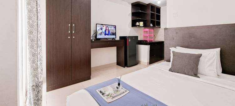 Studio Apartment Near Cisauk Station at Serpong Garden By Travelio图片